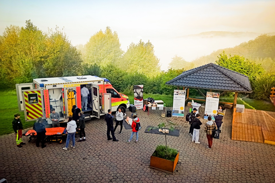 Berufsmesse an der Waldorfschule
